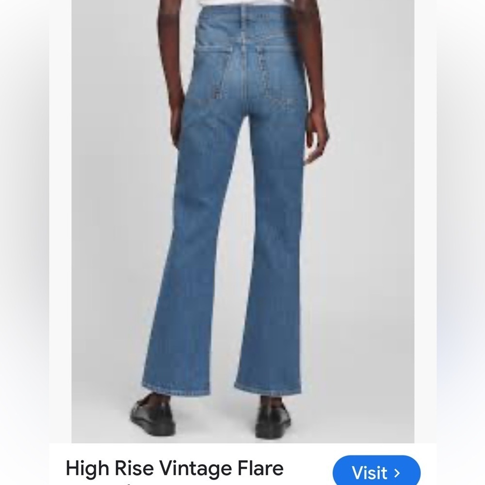 Gap vintage flare high rise medium blue size 20 women’s PLUS